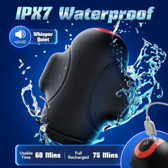 Waterproof Penis Vibrator with App Control for Men