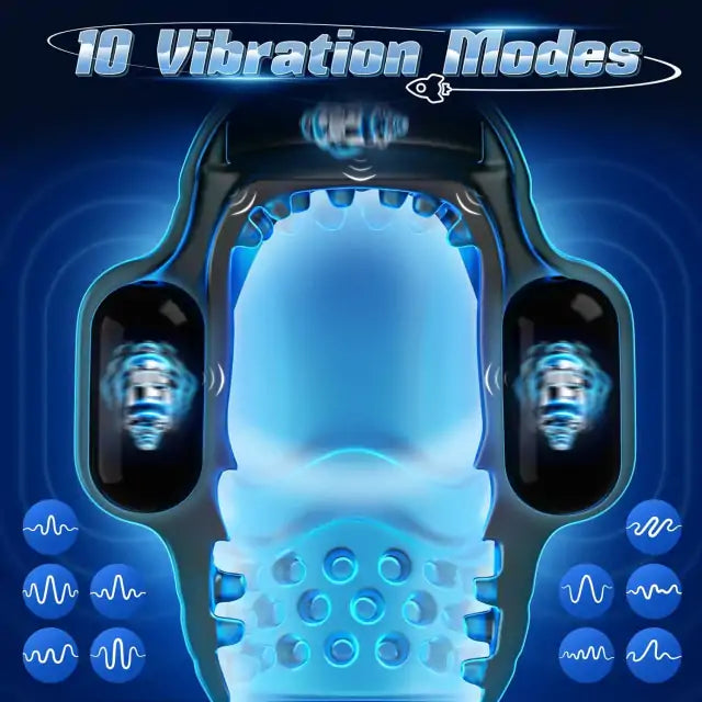 Waterproof Penis Vibrator with App Control for Men