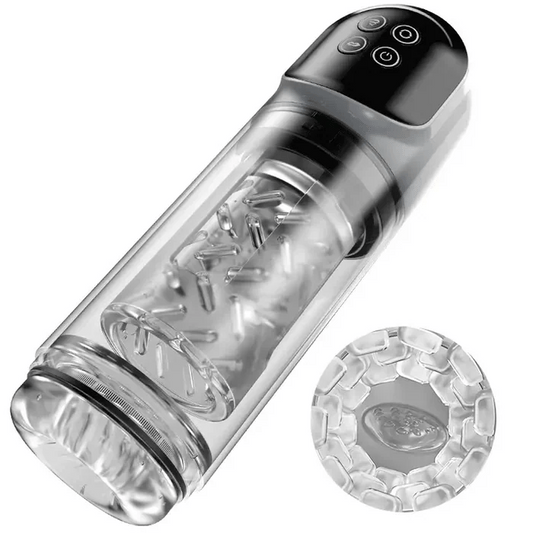 Best Penis Pleasure Stroker With Sucting Rotating and Licking