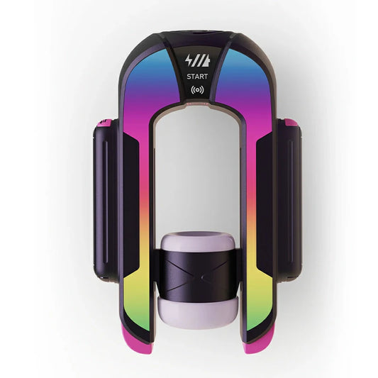 APP Automatic Thrusting Male Masturbator with LED Colorful Lights