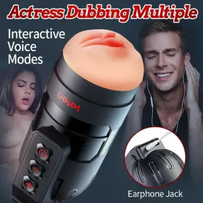 APP Control Vibrating Stroker 10 Vibration Modes