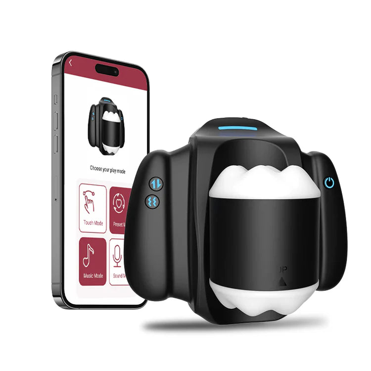 APP Thrusting Male Masturbation 10 Vibration & 3 Thrusting Modes