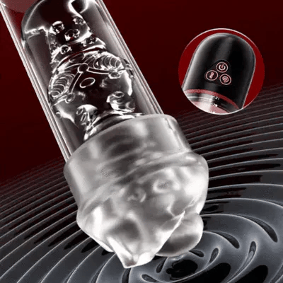 Best Multifunction Vacuum Penis Pump with 3 Suction & 9 Vibration Masturbator