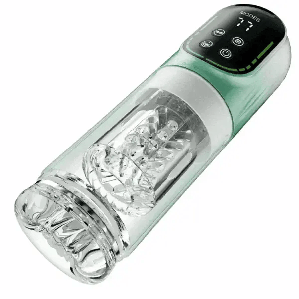 Automatic Tongue Licking & Suction Masturbator – Waterproof Oral Simulator