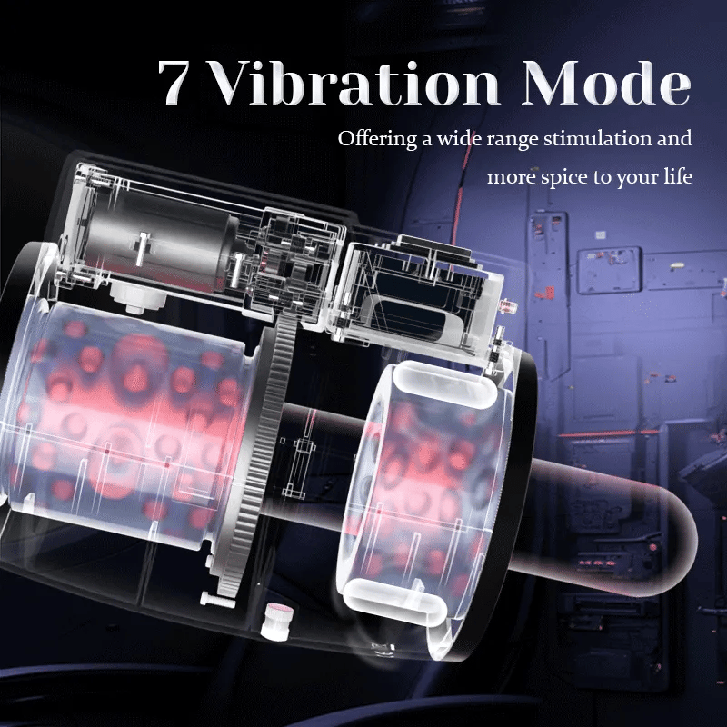 Waterproof Thrusting Masturbator 7 Rotating & Thrusting