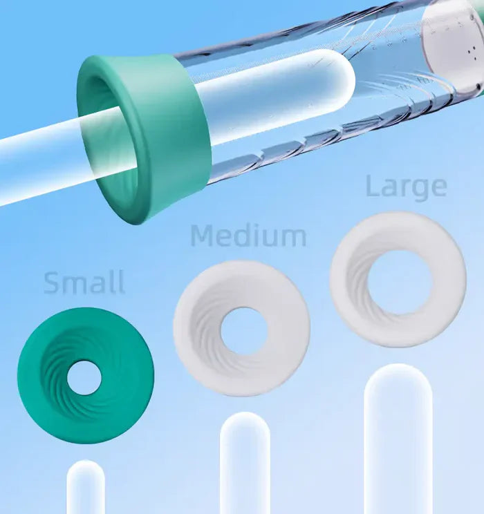 Electric Vacuum Water Penis Pump with 4 Pressure Levels 9 Sucking