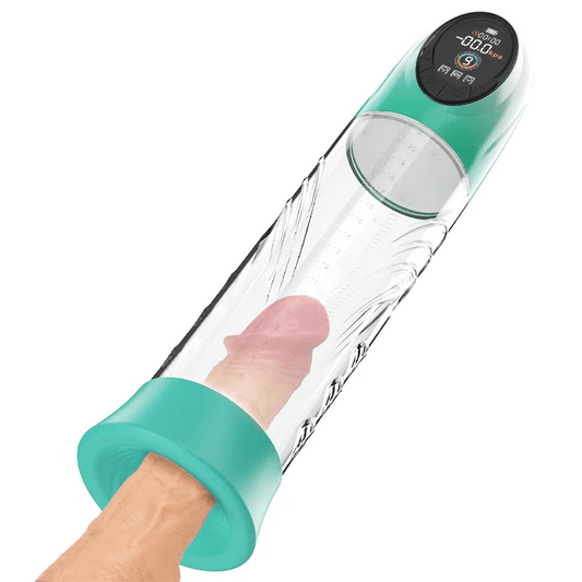 Electric Vacuum Water Penis Pump with 4 Pressure Levels 9 Sucking