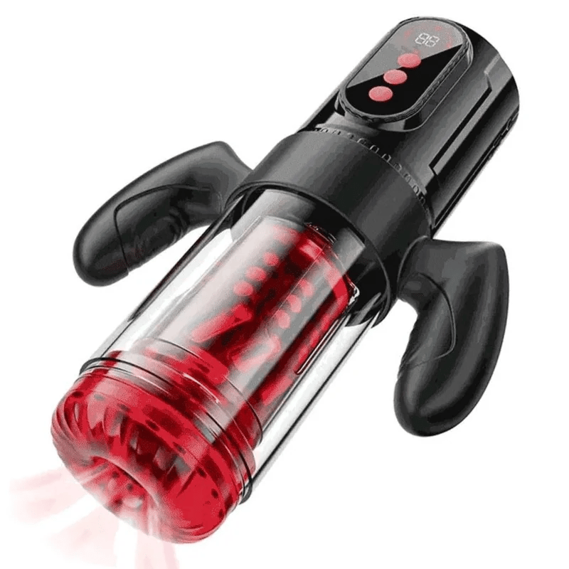Best Large Penis Thrusting Masturbator with 9 Thrusting Rotating and Suction Modes for Men