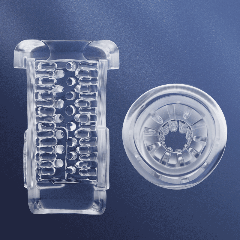 Hands-freeThrusting Masturbator with Locking Suction Base for Hands-Free Rotation