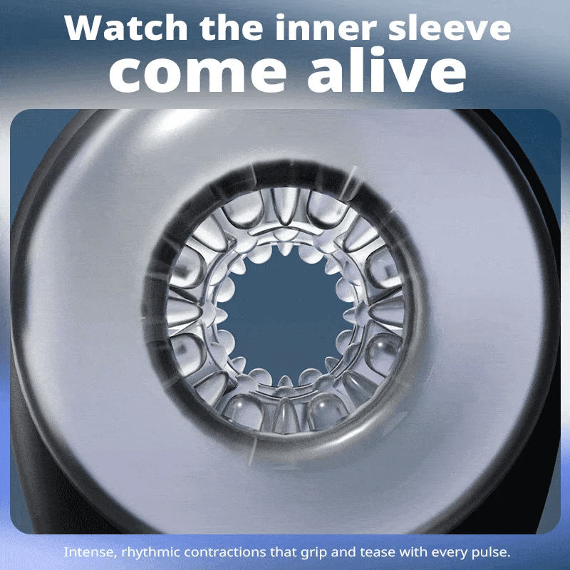 Wearable top male masturbators with 9 Vibration & Thrust Modes