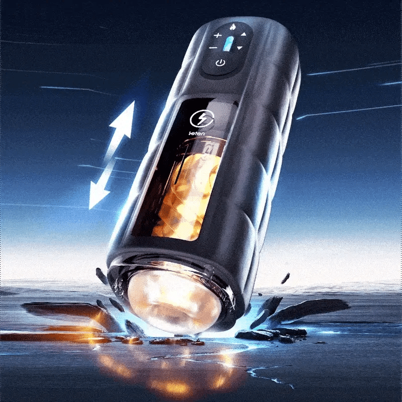 Leten Zero Gravity:Deluxe Thrusting Masturbator – 10 Thrust Modes, 6 Speed Levels, 360° Warming System