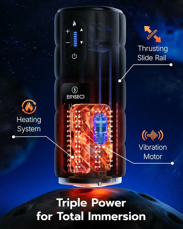 Leten Strap-On Thrusting Masturbator