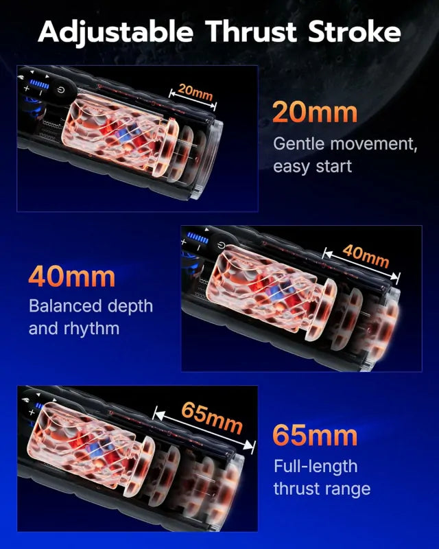 Leten Strap-On Thrusting Masturbator