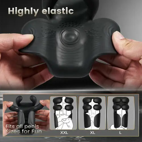 Automatic 10 Finger Pinchin & Tapping for Massage Therapy Male Vibratore