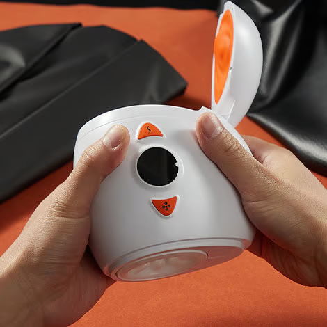 XR3 Egg Masturbator with 10-Speed Rotation and Testicle Massage