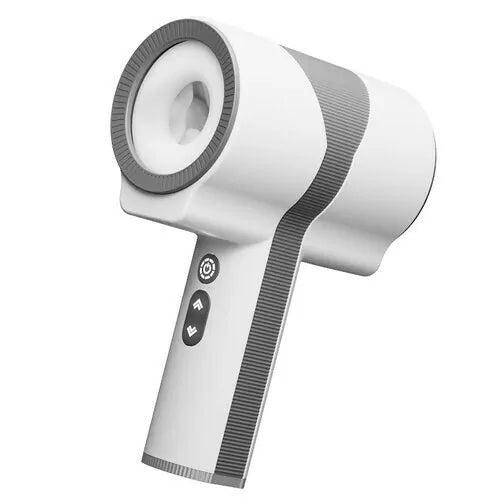 Through-Style Automatic Masturbator Cup with 5 Rotation Modes and 7 Vibration Modes