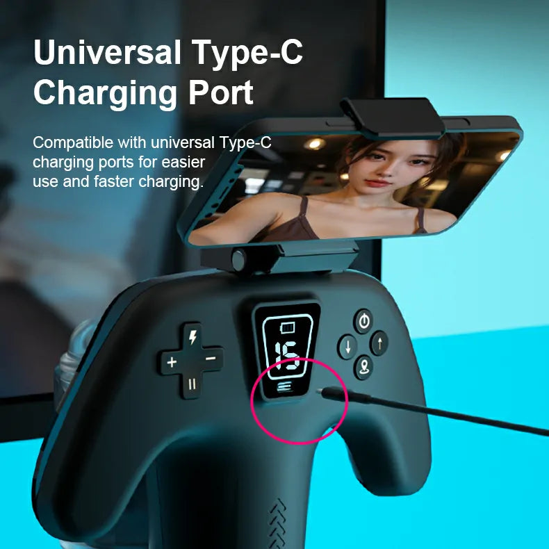 Hands-Free Thrusting Male Masturbator With Phone Mount