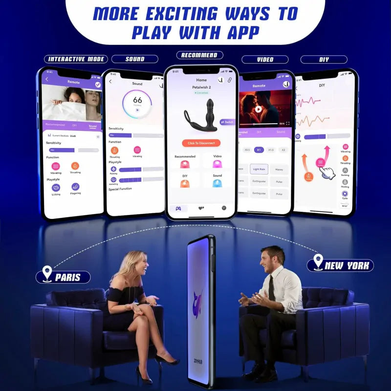 Waterproof Telescopic Prostate Massager for Targeted G-Spot Relief