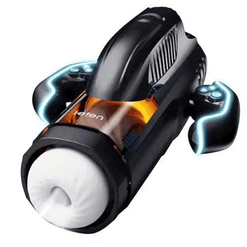 Top Hands-Free Male Blowjob Machine with 10 Suction and Thrusting Modes