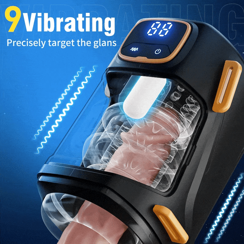 Top Male Masturbators Hands Free With 9 Thrusting & Vibration