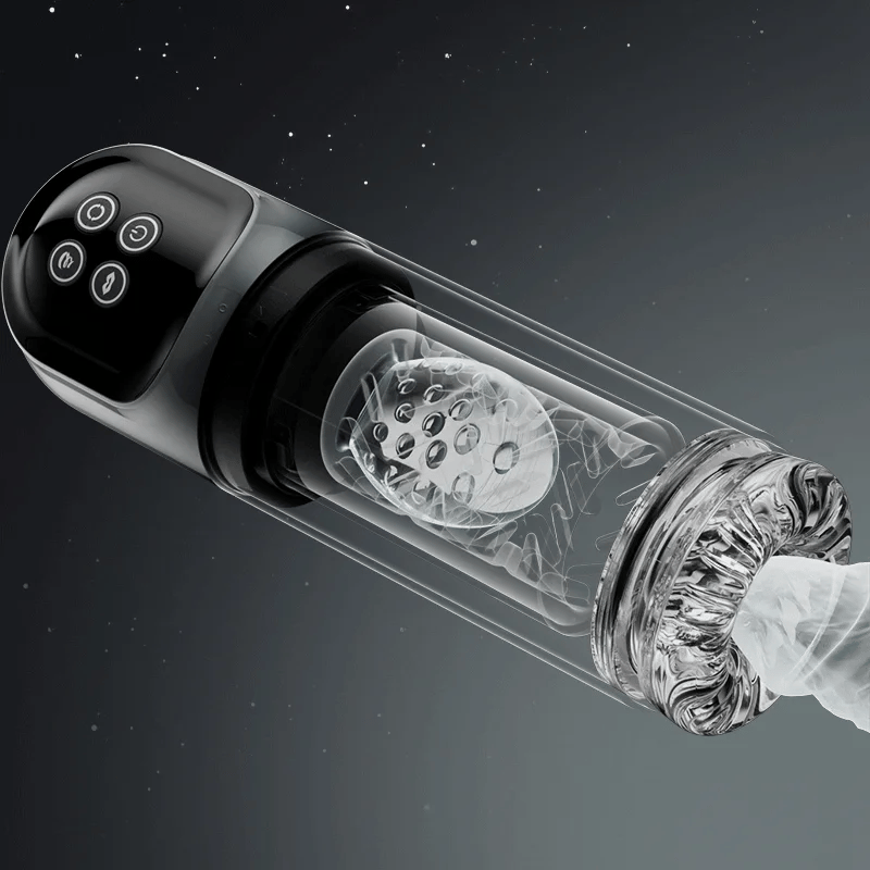 Best Penis Pleasure Stroker With Sucting Rotating and Licking