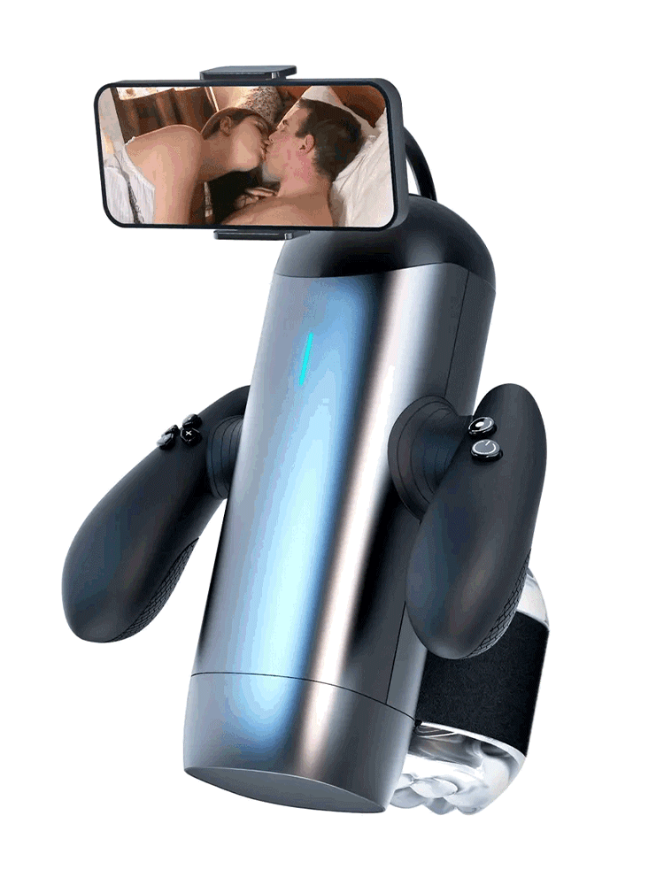 Automatic Stroker with 10 Thrust Modes & Handles