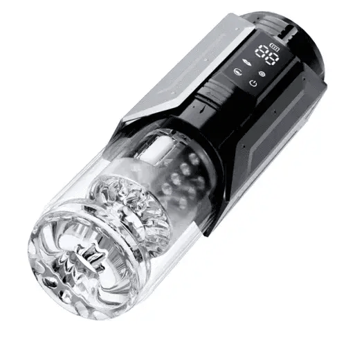 Deep-Throat Stroker – 7 Suck, Vibe & Thrust Modes with Licking Sleeve