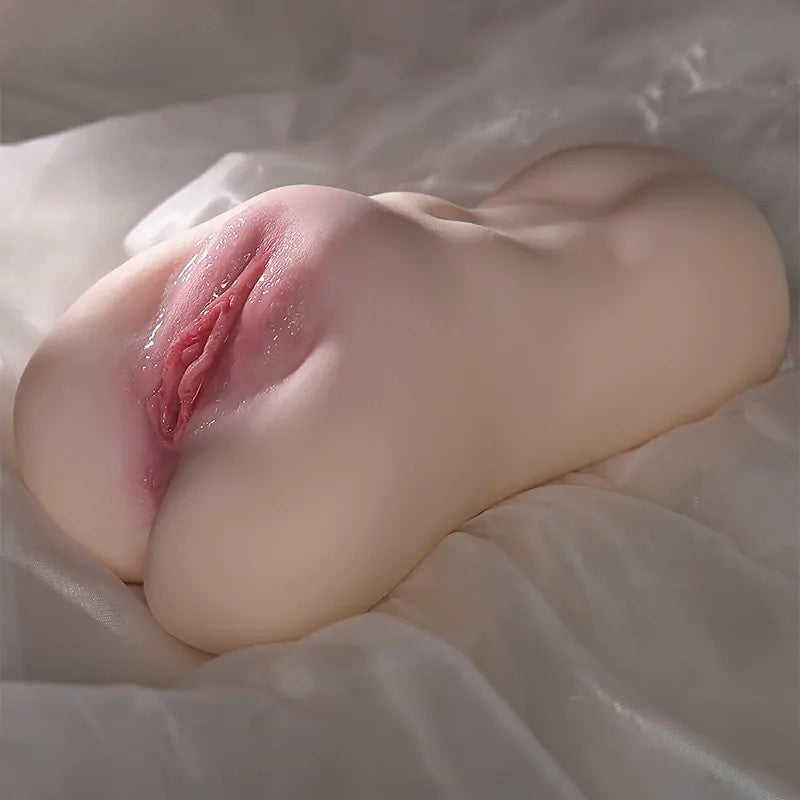 4.4LB Dual-Entry TPE Pussy Toy with Deep Canals and Realistic Touch