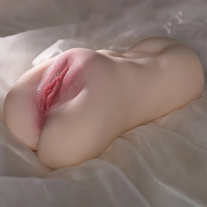 4.4LB Dual-Entry TPE Pussy Toy with Deep Canals and Realistic Touch