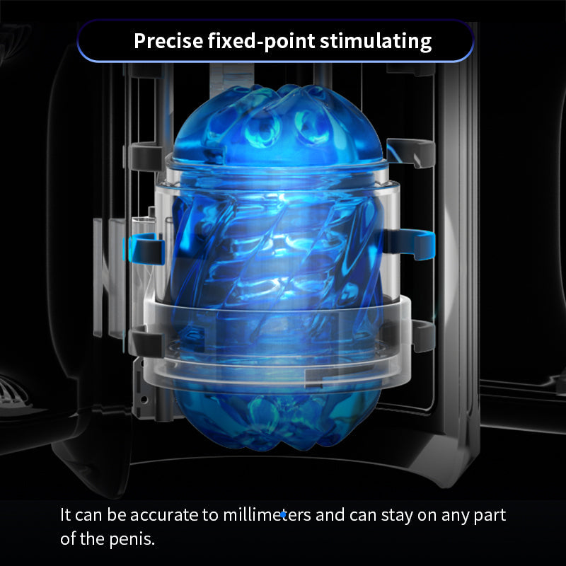 Leten Thrusting-Pro: Fully Auto Stroker with 10 Modes, 10 Speeds & Dual Sleeves