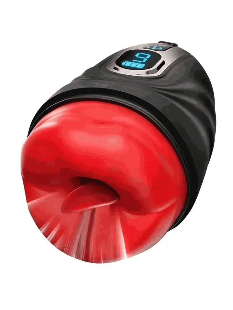 APP Control Heated Vibrating Masturbator 9 Modes