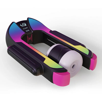 APP Automatic Thrusting Male Masturbator with LED Colorful Lights