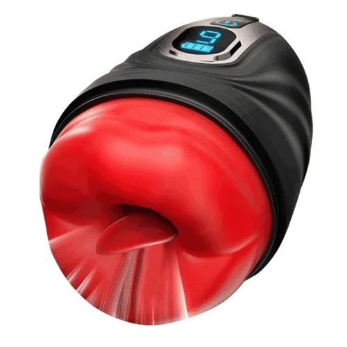APP Mouth Masturbator With 9 Vibration& Heating