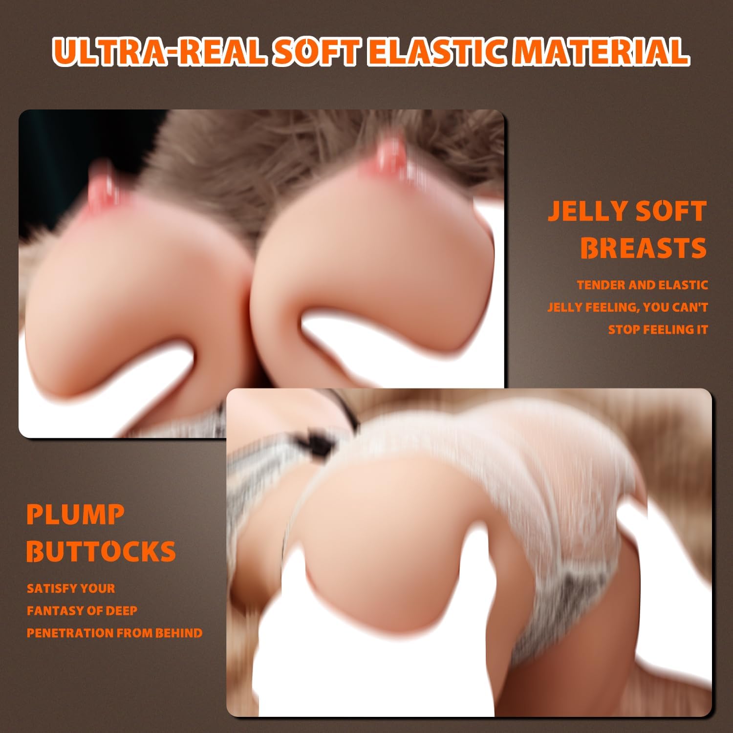 Amy: 24lb half body sex doll