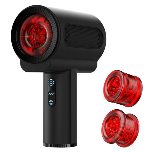 Best Large Penis Male Stroker 5 thrusting & Rotating 7 Vibrating