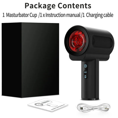 Best Large Penis Male Stroker 5 thrusting & Rotating 7 Vibrating