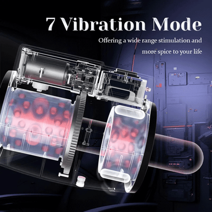 Waterproof Thrusting Masturbator 7 Rotating & Thrusting