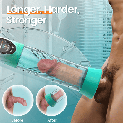 Electric Vacuum Water Penis Pumnp 4 Pressure Levels 9 Sucking