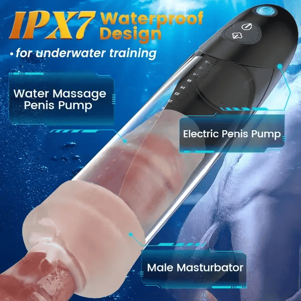 Water Stroker – 360° Hydro Suction, Swirl Jets & Spa-Like Training Pleasure