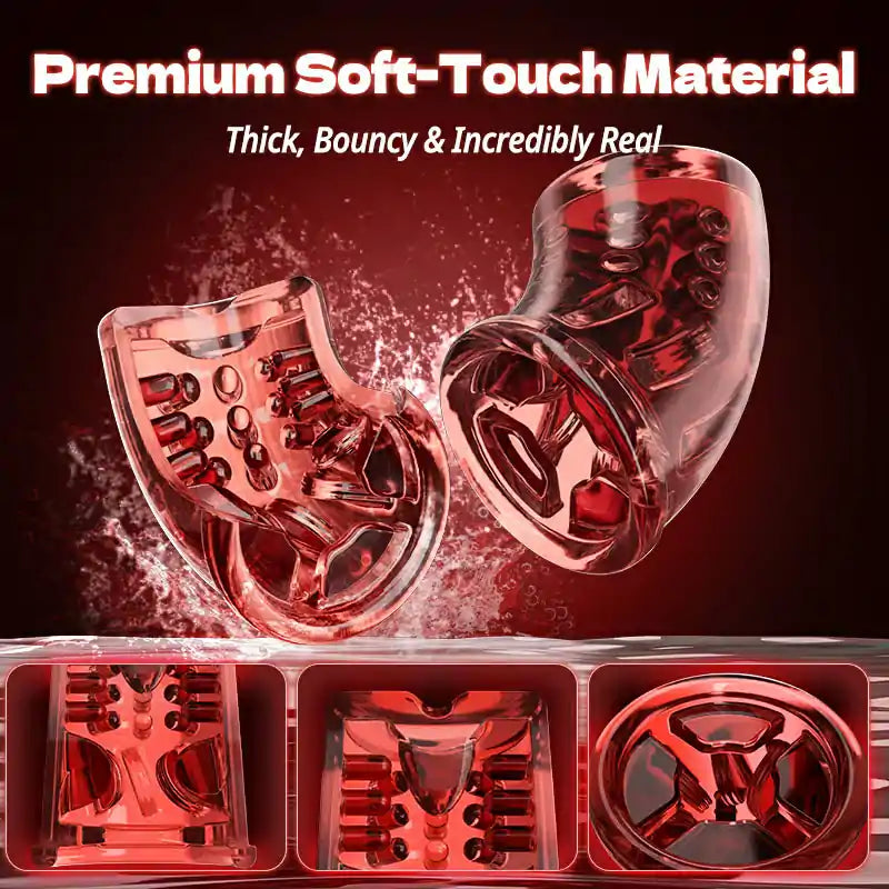 Best Large Penis Thrusting Masturbator with 9 Thrusting Rotating and Suction Modes for Men