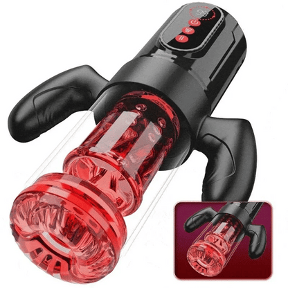 Best Large Penis Thrusting Masturbator with 9 Thrusting Rotating and Suction Modes for Men