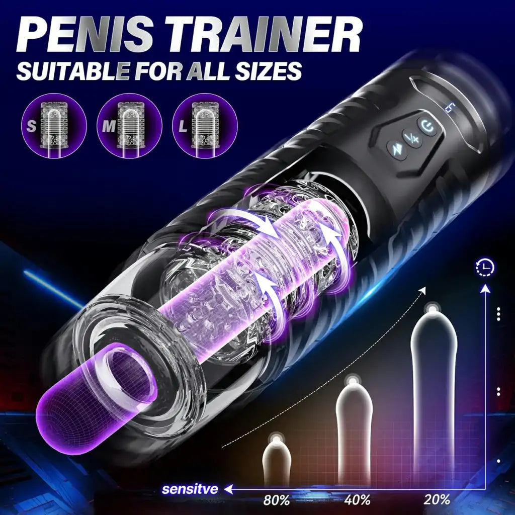 Hands-Free Male Masturbator-MT34