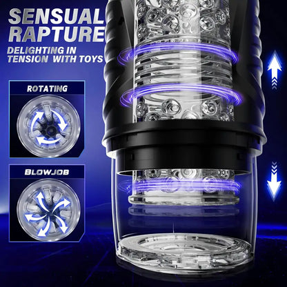 Hands-Free Male Masturbator-MT34