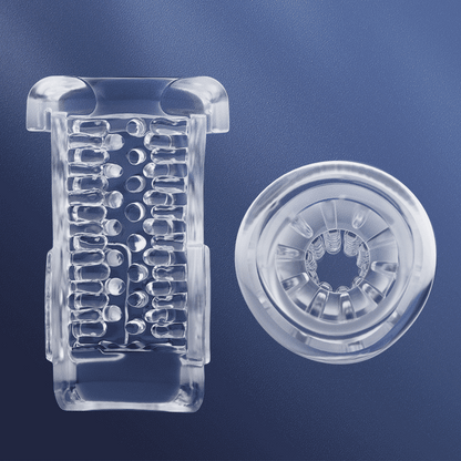 Hands-freeThrusting Masturbator with Locking Suction Base for Hands-Free Rotation