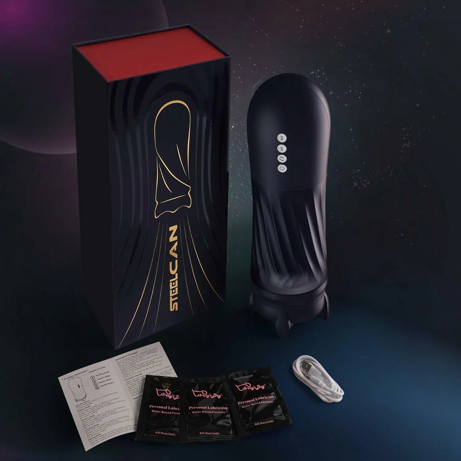 High-Speed Thrust Male Masturbator Features 3 Twisting & 5 Thrusting And Vibrating