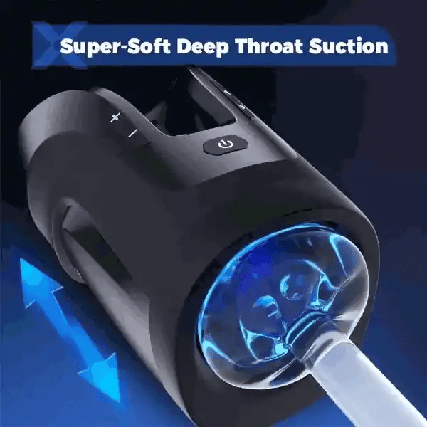 Leten Cannon King Mini: 10-Mode Thrusting Stroker With Realistic Sleeve & 600 Strokes