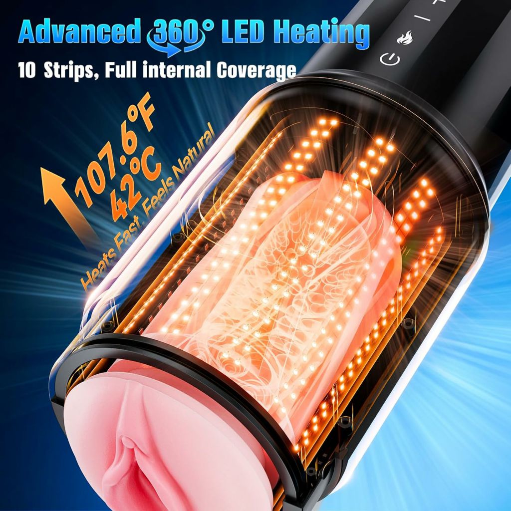 Leten ThundercoreX Thrusting Heated Masturbator – Lifelike Warmth