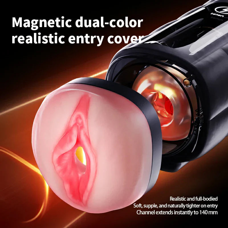 Leten Zero Gravity：Deluxe Thrusting Masturbator – 10 Thrust Modes, 6 Speed Levels, 360° Warming System