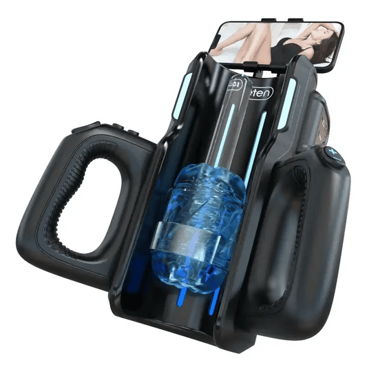 Leten Thrusting-Pro: Fully Auto Stroker with 10 Modes, 10 Speeds & Dual Sleeves