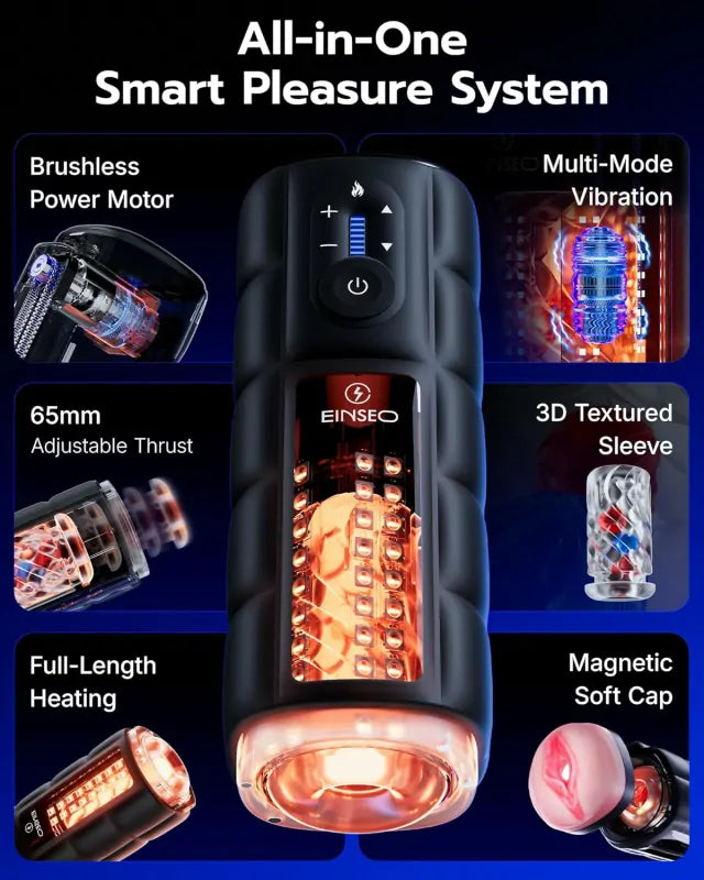 Leten Strap-On Thrusting Masturbator 